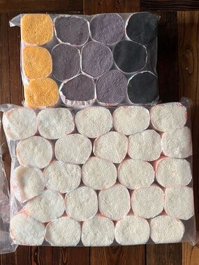 SHILLCRAFT • latch hook yarn bundle pre-cut rug yarn craft supplies DIY vintage